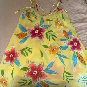 Floral Yellow Sundress